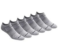 Saucony Calcetines de correr para hombre (paquete de 6), Gris Basic (6 pares), Shoe Size: 15-17