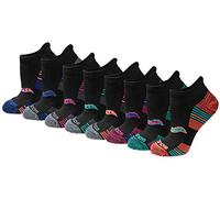 Saucony Rundry Performance Heel Tab Athletic Socks, Available in S-l (8, 16, 24 Pairs) Calcetines para Correr, Oscuros Surtidos (8 Pares), (Pack de 8) para Mujer