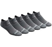 Saucony - Calcetines para hombre, con malla transpirable, ajuste cómodo, multipack - Gris -