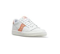 Saucony Donna Jazz Court PU Scarpe da Ginnastica Colore: Blanco/Coral (8); Taglia: EUR 41 | US 9.5 | UK 7.5