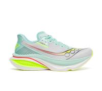 Saucony - Endorphin Azura White/Splash para Mujer - Talla 37.5 - Azul Azul 37.5