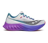 SAUCONY Endorphin Pro 4 - Hombre - Blanco / Violeta - talla 44 1/2- modelo 2025