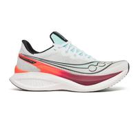 SAUCONY Endorphin Pro 5 - Hombre - Blanco / Negro / Rojo - talla 44 1/2- modelo 2026