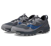 Saucony Excursion Tr16, Zapatillas para Carreras de montaña Hombre, Gravel/Lapislázuli, 44.5 EU