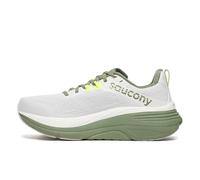 Saucony Hurricane 24 para Hombre, Blanco/Olivino, 44.5 EU