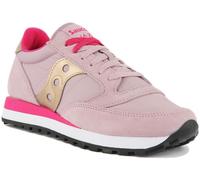 Saucony Jazz Original Lace Up Zapatillas Retro Para Mujeres Rosa UK 3 - 8