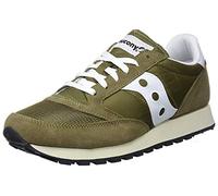 Saucony Jazz Original Vintage, Zapatillas Unisex adulto, Verde (Olive/White 13), 42 EU