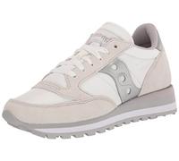 Saucony Jazz Triple - Tenis para Mujer, Blanco y Plateado, 38.5 EU