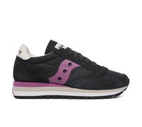 Saucony Jazz Triple - Zapatillas deportivas para mujer, Negro y morado., 42 EU