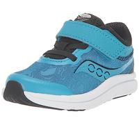 Saucony Kinvara 14 Altervative Closure Jr Sneaker, Vizi/Blue/Echo, 6.5 US Unisex Little Kid
