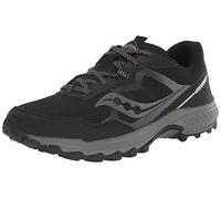 Saucony Men's Excursion TR16 Trail Running Shoe, Black/Charcoal, 12 Wide