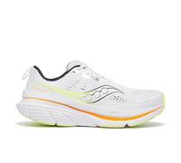Saucony Men's Guide 18 Sneaker Deportivas, White/Peel, 8.5
