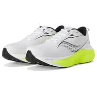 Saucony Men's Triumph 22 Sneaker, White/Citron, 10