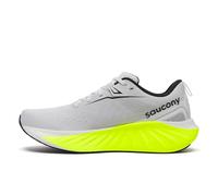 Saucony Men's Triumph 22 Sneaker, White/Citron, 11