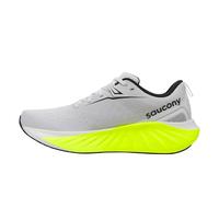 Saucony Men's Triumph 22 Sneaker, White/Citron, 7.5