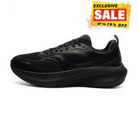 Saucony Oleada 3 Hombre Running Zapatos Rendimiento en Forma Entrenamiento Negro
