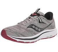 Saucony Omni 21, Zapatillas para Correr Hombre, Aleación/Granate, 47 EU