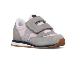 Saucony Originals Baby Jazz HL, Zapatillas, Blush/Grey/Silver, 22 EU