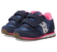Saucony Originals Baby Jazz HL, Zapatillas, Navy/Silver/Pink, 31.5 EU