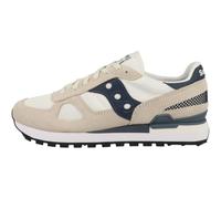 Saucony Originals Shadow Original para Hombre, Blanco/Azul Marino, 8