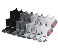 Saucony Paquete múltiple de calcetines deportivos para correr para mujer (paquete de 16), Gris Fashion (16 pares), Shoe Size: 5-7