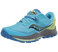 Saucony Peregrine 11 - Tenis de Correr para Mujer, Royal/Limelight, 38 EU