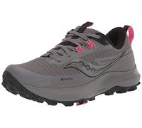 SAUCONY Peregrine 13 W Gore-tex - Mujer - Gris / Negro / Rosa - talla 38- modelo 2023