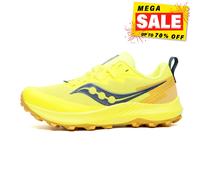 Saucony Peregrine 14 Hombre Todo Terreno Zapatillas de Correr Exterior Amarillo