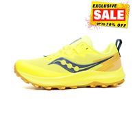 Saucony Peregrine 14 Hombre Todo Terreno Zapatillas de Correr Exterior Amarillo