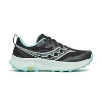 Saucony Peregrine 16 GTX - Zapatillas de trail running para mujer, color negro y aguamarina, Black, 37.5 EU