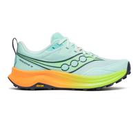 SAUCONY Peregrine 16 W - Mujer - Azul / Narnaja / Amarillo - talla 38 1/2- modelo 2026
