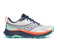 SAUCONY Peregrine 16 W - Mujer - Gris / Blanco / Azul - talla 37 1/2- modelo 2026
