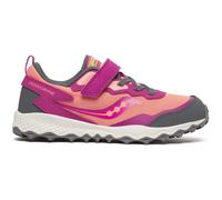 SAUCONY Peregrine Kdz A/c Shield - Niño - Rosa / Gris - talla 29- modelo 2025