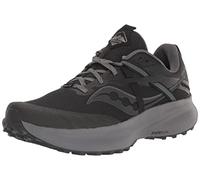 Saucony Ride 15 Tr para hombre, Negro/Carbón, 9.5