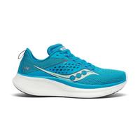 Saucony Ride 17 para mujer, Viziblue/Mirage, 38.5 EU