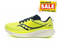 Saucony Ride 17 Zapatillas Running para Hombre Gimnasio Fitness Ejercicio Yellow