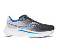 Saucony Tenis Ride 18 para Hombre, Negro/Blanco, 9 Wide