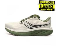 Saucony Ride 18 Hombre Premium Zapatillas para Correr Ejercicio Gimnasio Blancas