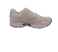 Saucony Ride Millenium, Zapatillas de correr unisex S70812-42, blanco plateado, malla transpirable, suela de goma, blanco y plateado., 42.5 EU