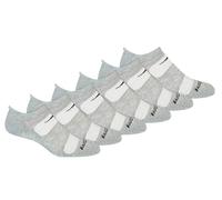 Saucony Rundry Mesh Ventilating Comfort Fit Performance Tab Socks, Available in M-XL (6, 12 Pairs) Calcetines, Gris (6 Pares), Large (Pack de 6) para Hombre