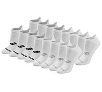 Saucony Rundry Performance Heel Tab Athletic Socks, Available in S-l (8, 24 Pairs) Calcetines, Blanco básico (16 Pares), Pack Mujer