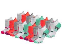 Saucony Rundry Performance Heel Tab Athletic Socks, Available in S-l (8, 24 Pairs) Calcetines, Luz surtida (16 Pares), M (Pack Mujer
