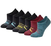 Saucony Rundry Performance Selective Cushion Socks, Available in S-l (6, 12 Pairs) Calcetines, Zapatillas de Moda Surtidas (6 Pares), M (Pack de 6) para Mujer