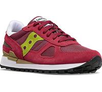 Saucony Shadow Original U, Sneaker Hombre, Burgundy/Forest, 41 EU