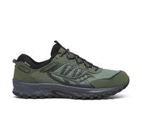 Saucony Tenis de correr Grid Peak para hombre, Bosque/Negro, 42.5 EU
