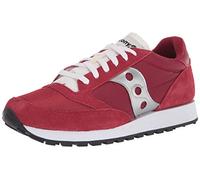 Saucony Tenis de Correr Jazz Original para Mujer, Rojo, Blanco, Plateado, 43 EU