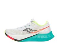 ZAPATILLA CARBONO HOMBRE SAUCONY ENDORPHIN PRO 4 BLANCO-TURQUESA 48