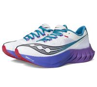 Saucony Tenis Endorphin Pro 4 para Hombre, Blanco (White/Shadow), 46 EU