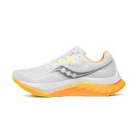 Saucony Tenis Endorphin Speed 4 para Hombre, Blanco/pelado, 40.5 EU