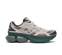Saucony Tenis Grid Nxt para hombre, Gris/Verde, 4.5
